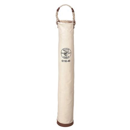 Sac pour tuyaux de ligne, 48" h, Toile, Brun/Naturel Equipex
