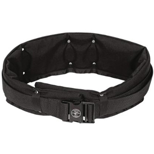 Large PowerLine Padded Tool Belt, Nylon, Black Equipex