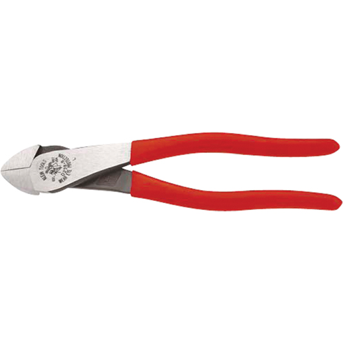 PINCE COUPANTE EN DIAG,ACTION LEVIER,TETE ANGULR, 8-1/16" lo Equipex