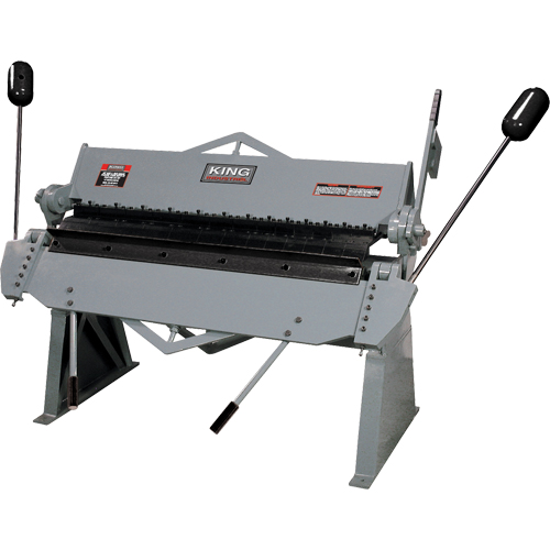 Floor Model Box & Pan Brakes, 24" W x 65" L x 48" H Equipex