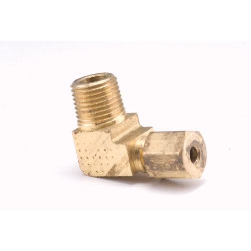 Raccords de compression 90° - Tube &agrave; tube m&acirc;le, 1/8" x 1/8" Equipex