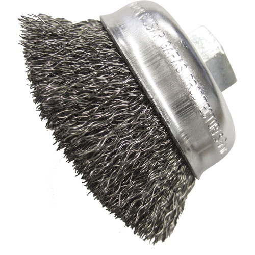 Brosses-boisseau &agrave; fils cr&ecirc;p&eacute;s 2 3/4" Equipex