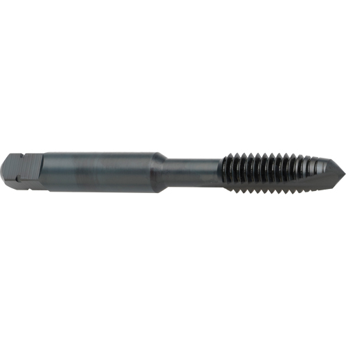 Spiral Point Tap, High Speed Cobalt, 8-32 Thread, 2-1/8" L Equipex