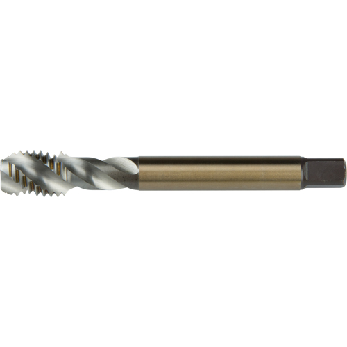 45° Spiral Flute Tap, High Speed Cobalt, M4x0.7 Thread, 53 mm L Equipex