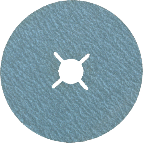 Disque en fibre, Zirconium, 24, 7" Dia x 7/8" Arbre Equipex