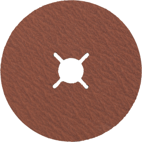 Disque en fibre, C&eacute;ramique, 80, 4-1/2" Dia x 7/8" Arbre Equipex