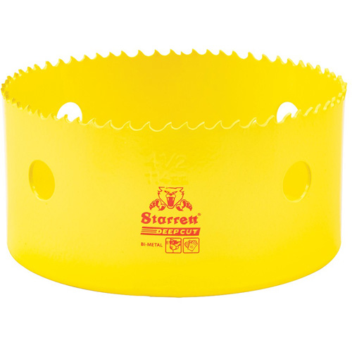 Bi-Metal Holesaw - 4-1/2", 4-1/2", 2" Depth of Cut, Bi-Metal Equipex