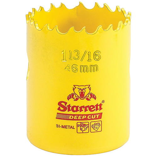 Bi-Metal Holesaw - 1-13/1, 1-13/16", 2" Depth of Cut, Bi-Metal Equipex