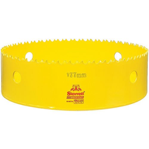 Scie &agrave; cloche bim&eacute;tal 6-31/3, 6-31/32", Profondeur de la coupe 2", Bim&eacute;tal Equipex