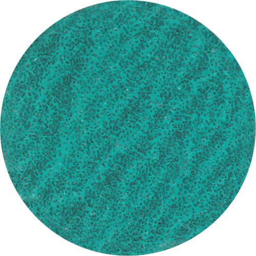 Lock Back Sanding Disc, 3" Dia., 36 Grit, Zirconium Equipex