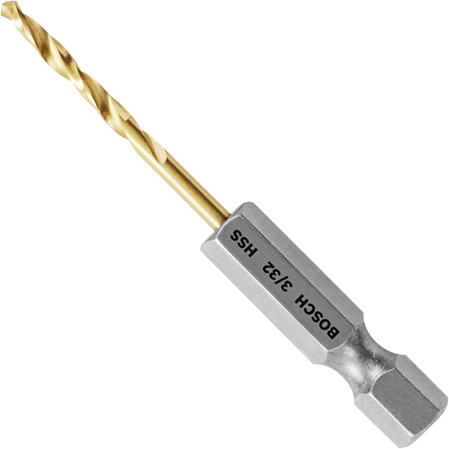 Impact Tough Drill Bit, High Speed Steel, 3/4" Flute, 118° Point Equipex