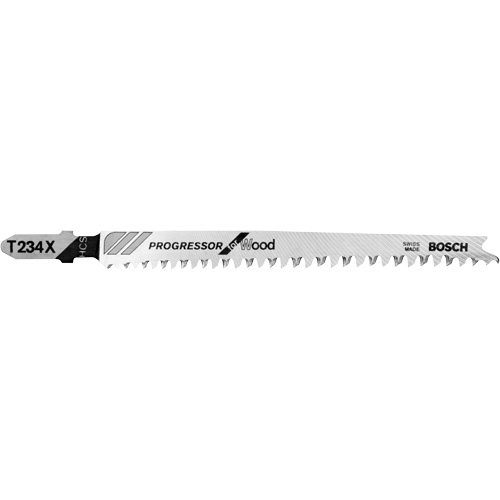 Jigsaw Blade, High-Carbon Steel, T-Shank, 4-5/8" L, 8-12 TPI Equipex