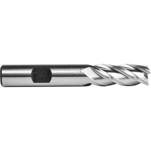 C618 End Mill, 1" Dia., 4 Flutes, High Speed Cobalt Equipex