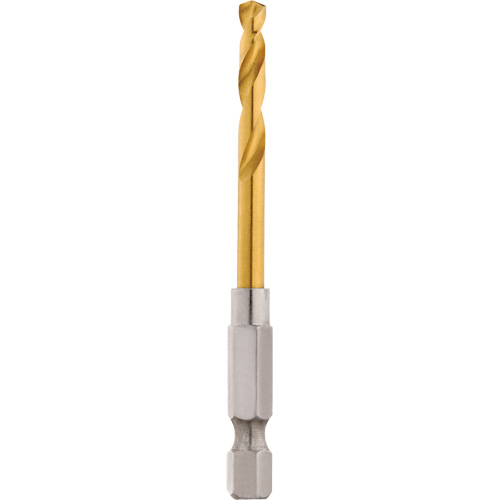 Foret Shockwave, 11/64", Titane, Cannelure 1-3/32", Pointe de 135° Equipex