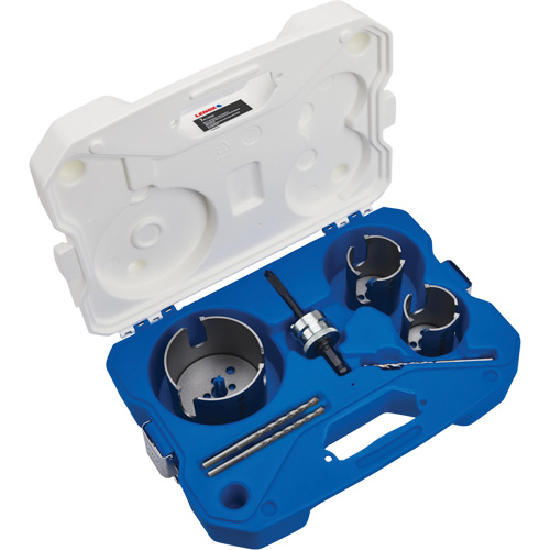 Multi-Materials Hole Saw Set, 7 Pieces Equipex