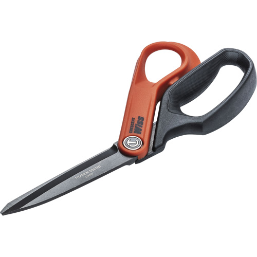 Cisaille pour ouvrier professionnel, 10", Poign&eacute;e Anneaux Equipex
