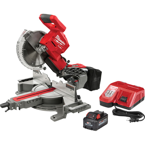M18 Fuel Dual Bevel Sliding Compound Mitre Saw Kit Equipex