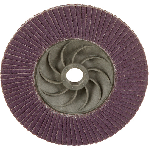 Disque &agrave; lamelles &agrave; changement rapide 769F, 4-1/2" x 5/8"-11, Type 29, Grain 120+, C&eacute;ramique Equipex