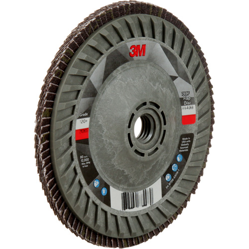 769F Quick Change Flap Disc, 5" x 5/8"-11, Type 29, 120+ Grit, Ceramic Equipex