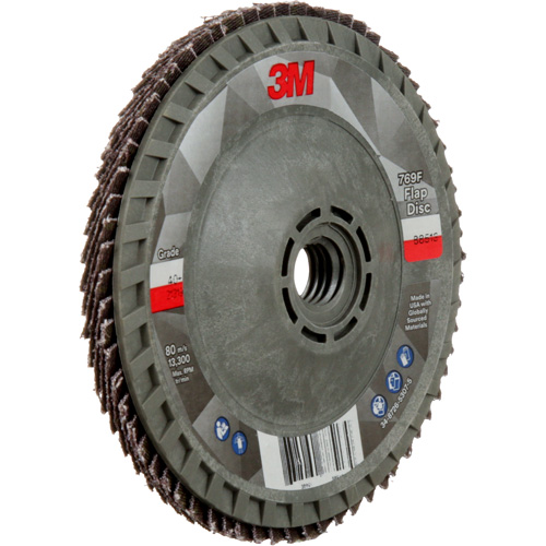 Disque &agrave; lamelles &agrave; changement rapide 769F, 4-1/2" x 5/8"-11, Type 29, Grain 40+, C&eacute;ramique Equipex