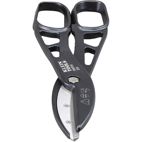 Cisaille de ferblantier, Longueur de coupe de 3-1/2", Coupe Droit Equipex