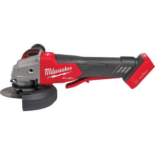 Meuleuse &agrave; frein sans blocage avec interrupteur &agrave; palette One-Key M18 Fuel (outil seulement), Roue de 4-1/2" ou 5", 18 V Equipex