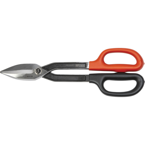 Tinner Snips, 2-3/4" Cut Length, Straight Cut Equipex
