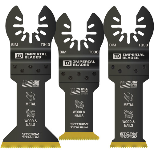 One Fit Storm Titanium Metal & Wood Blade Pack Equipex