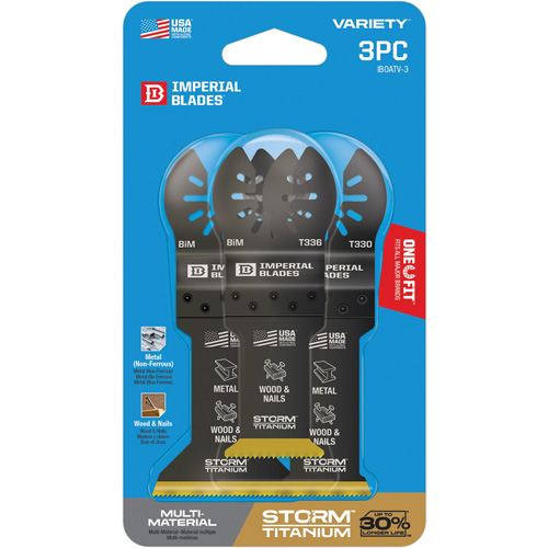 One Fit Storm Titanium Metal & Wood Blade Pack Equipex