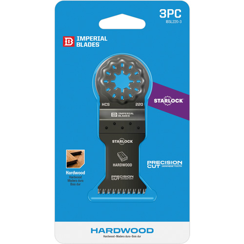 Starlock 1-3/8" Japanese Tooth Hardwood Blades Equipex