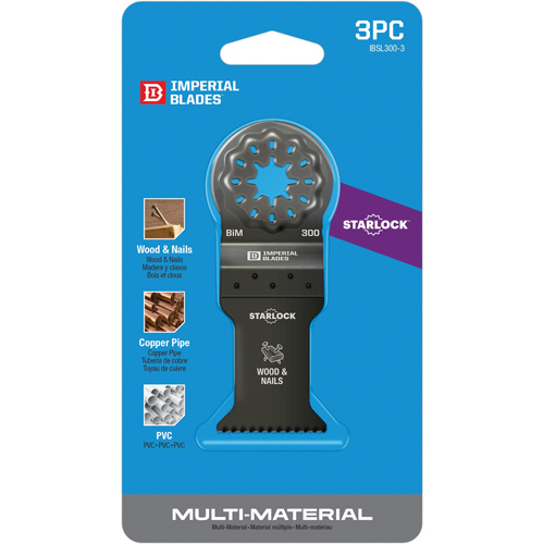 Starlock 1-3/8" Standard Wood & Nails Blades Equipex