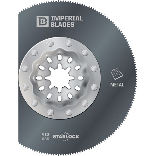 Lame segment&eacute;e mince pour le m&eacute;tal Starlock Equipex