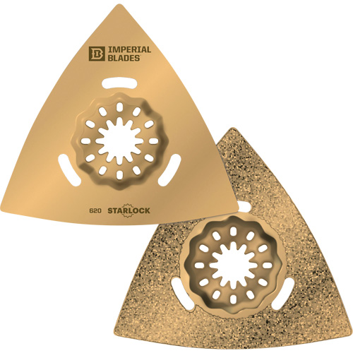 R&acirc;pe triangulaire au carbure Starlock Equipex