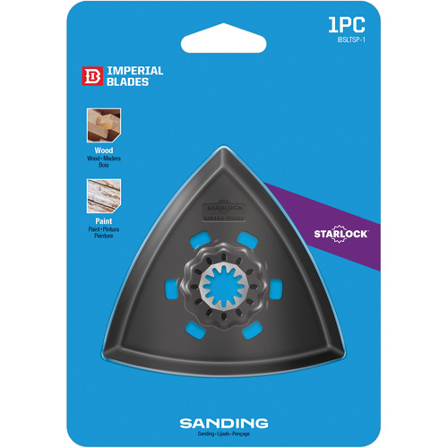 Patin triangulaire pour outil oscillant Starlock Equipex