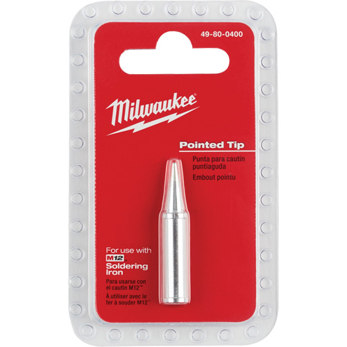 Pointe pointue du fer &agrave; souder M12, Conique Equipex