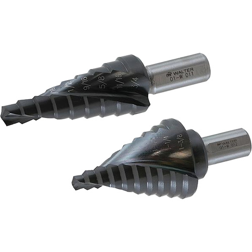 Foret &eacute;tag&eacute; Multi-Step, 1/4" - 1", Titane Equipex