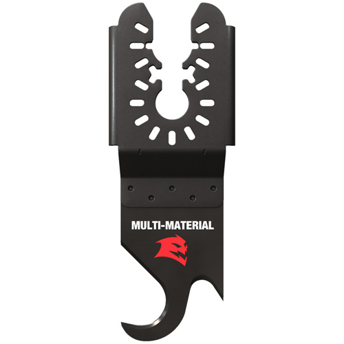 Universal Fit High Carbon Steel 1-1/4" Oscillating Hook Knife Equipex