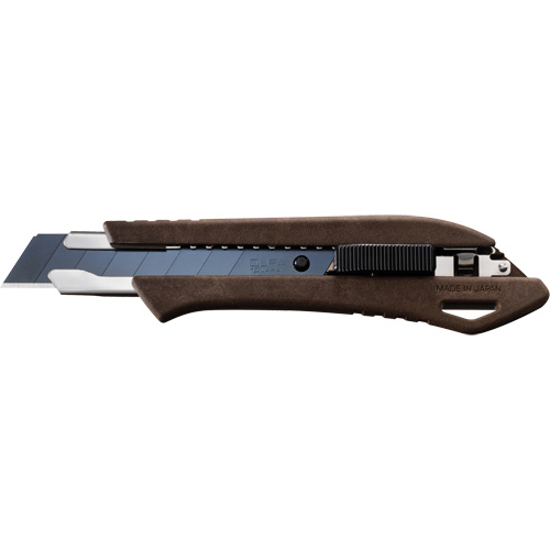 Auto-Lock Knife, 18 mm, Wood Handle Equipex