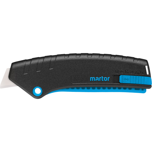Couteau de s&eacute;curit&eacute; r&eacute;tractable Secunorm Mizar, 13 mm, C&eacute;ramique, Robuste, Prise en Plastique Equipex