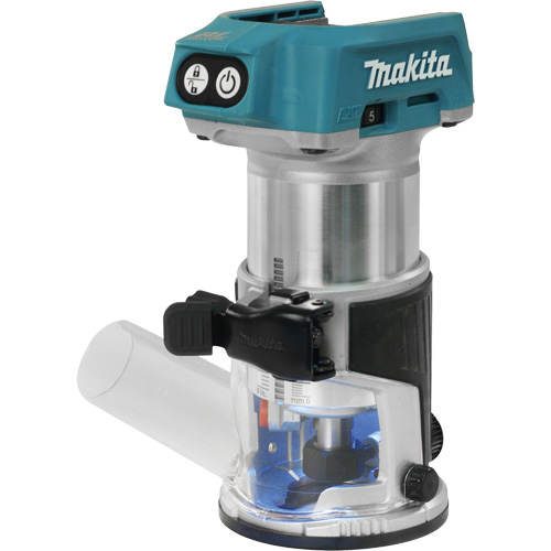 LXT Brushless Router with Dust Extraction Equipex