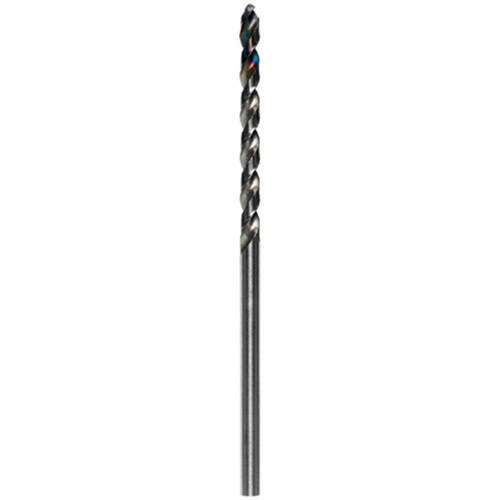 Metal Demon Drill Bit for Mild, Hardened and Stainless Steels, 3/32", 1-1/5" Flute, 130° Point Equipex