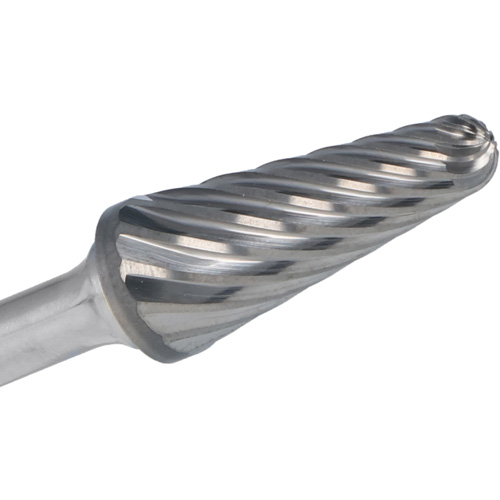 Burin angulaire &agrave; double coupe 1852, SL-3L6, 3/8" dia., 1/4" Tige, 1-1/16" Prof. de la coupe Equipex