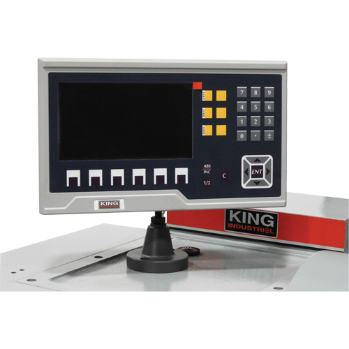 Metal Lathe/Taper Attachment & DRO, 75" L x 32" W x 53" H Equipex