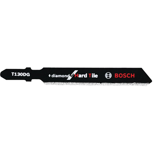 Jigsaw Blade for Hard Tile, Diamond, T-Shank, 3-1/4" L, 30 TPI Equipex