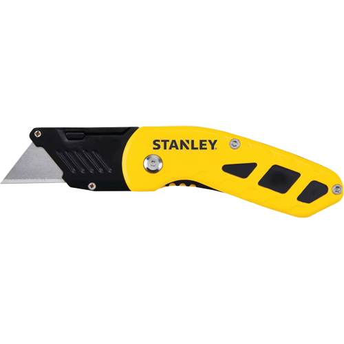 Compact Fixed Blade Folding Knife, Metal Handle Equipex