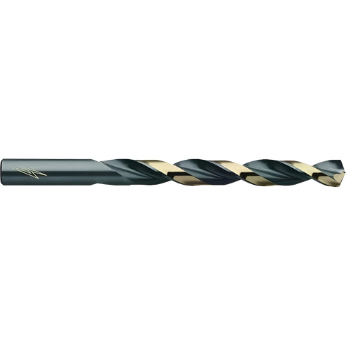 Thunderbit&reg; T2HD Black & Bronze Jobber Drill Bit, High Speed Steel, #7, 3-5/8" L, 2-7/16" Flute, 135° Point Angle Equipex