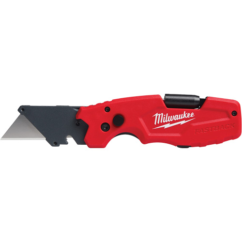 FASTBACK 6-in-1 Folding Utility Knife, 8-3/4" L, 6 Functions, 1 lbs. Equipex