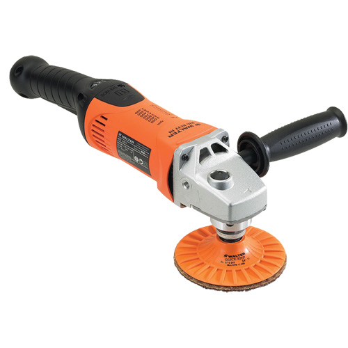 Quick-Step Big-Buff III Variable Speed Tool, 6" Pad, 120 V, 12.4 A, 2000-7300 RPM Equipex