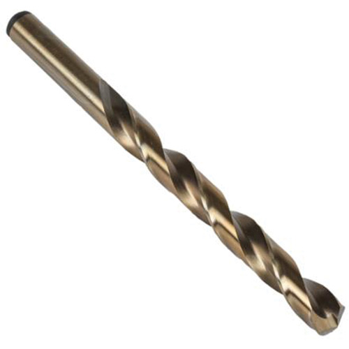 Jobber Drill Bits, High Speed Cobalt, #1, 3-7/8" L, 2-5/8" Flute, 135° Point Angle Equipex
