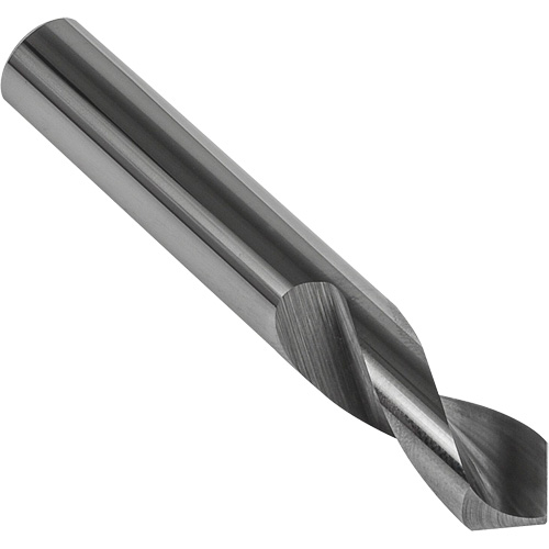 Spotting Drill, 1/8", Carbide, 3/8" Flute, 90° Point Equipex